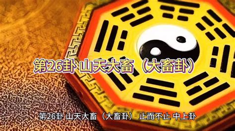 山天大畜财运|大畜卦财运：储存实力，才能厚积薄发